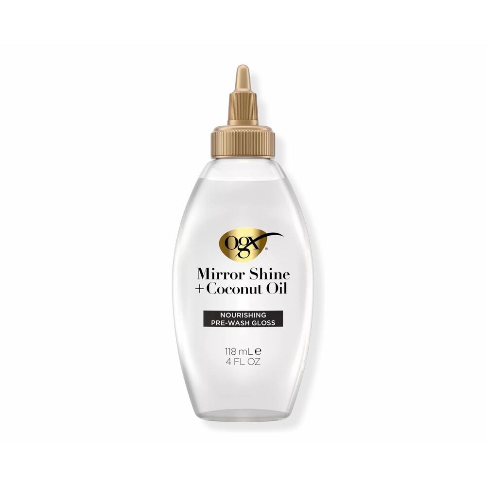 OGX Mirror Shine + Coconut Oil Nourishing Pre-Wash Gloss 4 Fl. Oz.